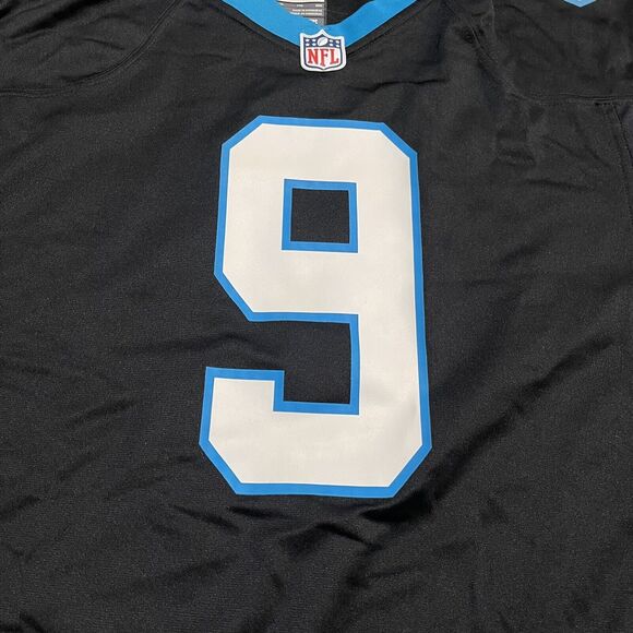 Carolina Panthers Jersey Matt Corral XXL Black 9 Nike On Field Keep Pounding NFL - Picture 2 of 9